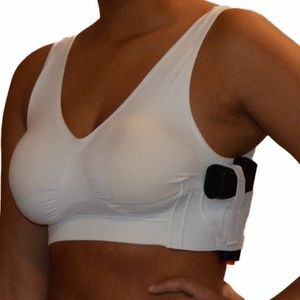 Women's Concealed Carry V-neck Bra w/ Holster